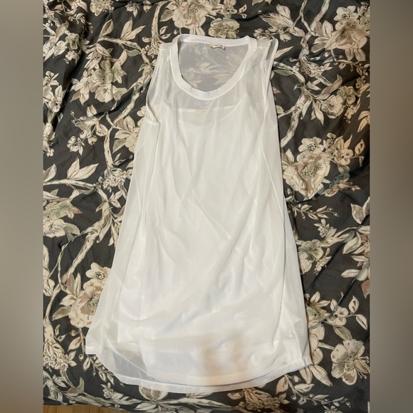 Aritzia Tna Mesh Tank Shift Dress - Picture 6 of 8